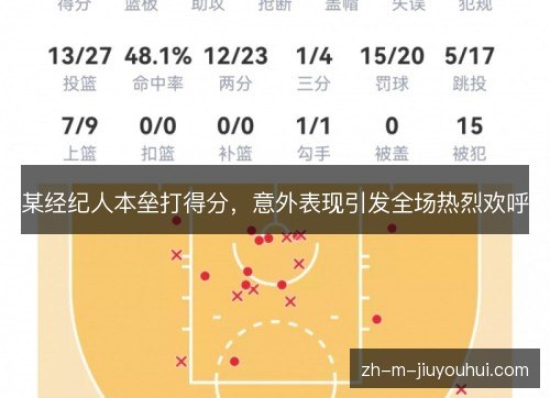 某经纪人本垒打得分，意外表现引发全场热烈欢呼